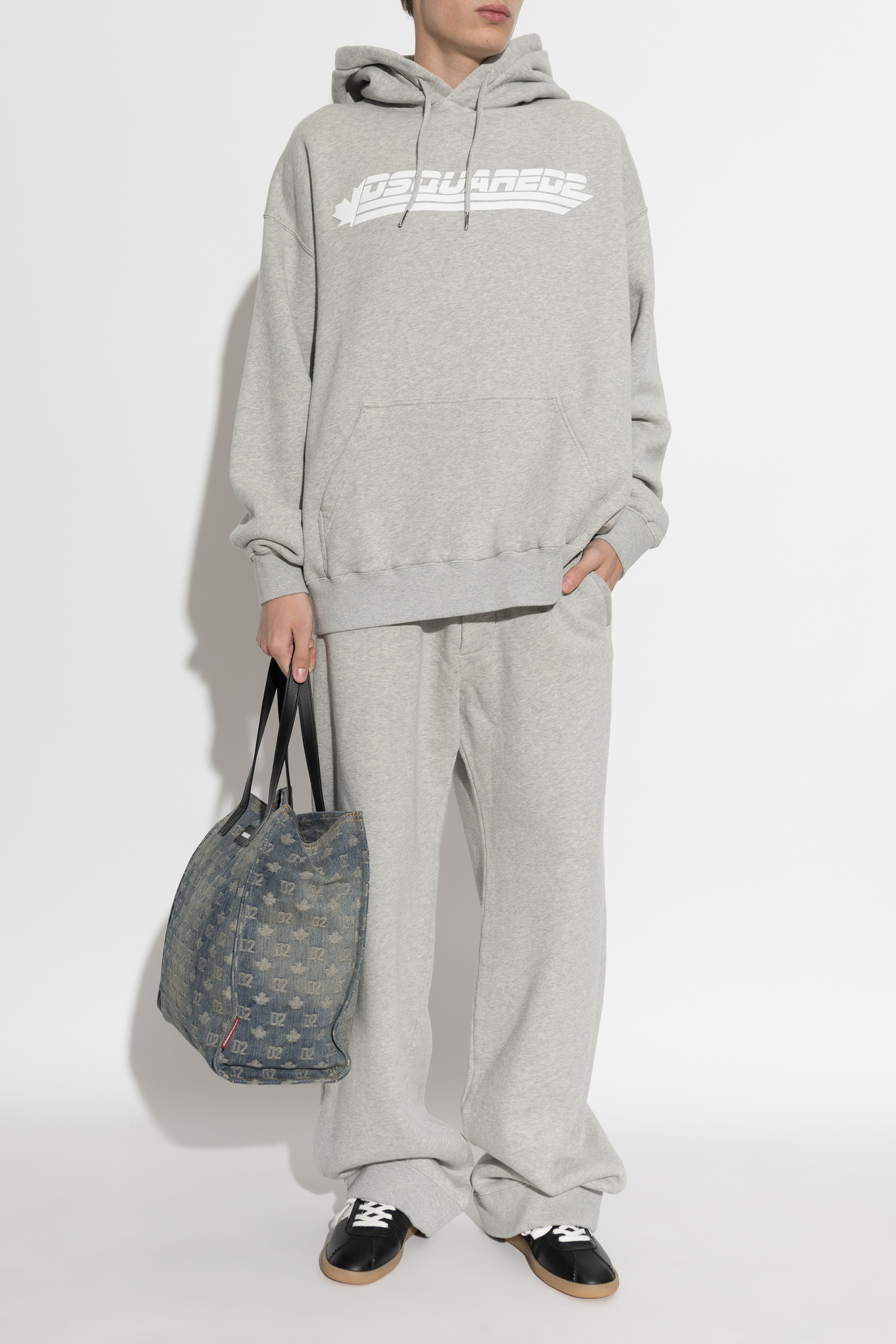 Dsquared2 Cotton Logo Hoodie by Dsquared2 | Men's | Vitkac